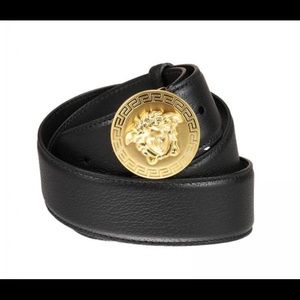Versace Medusa round belt